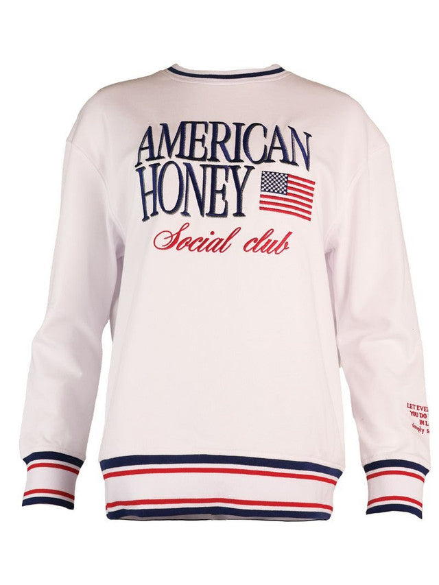 Simply Southern American Honey Varsity Crew