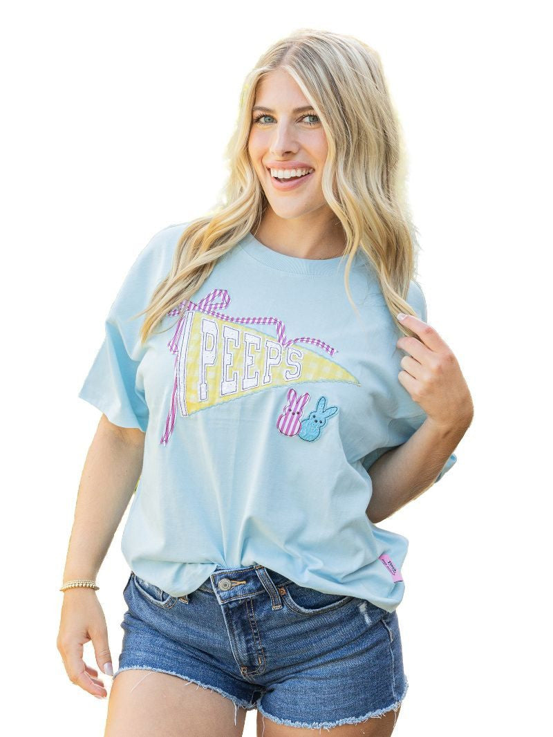 Simply Southern Blue Easter Peeps T-Shirt
