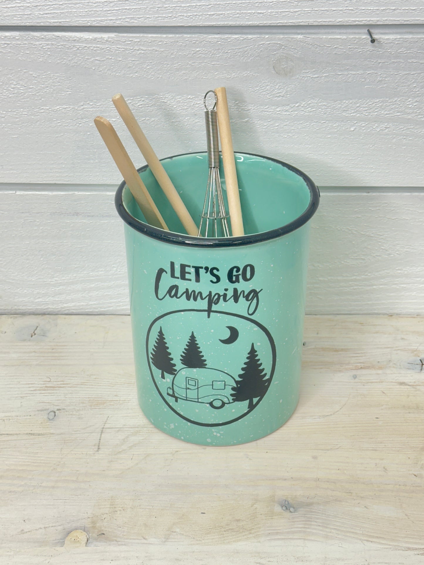 Let's Go Camping Utensil Holder