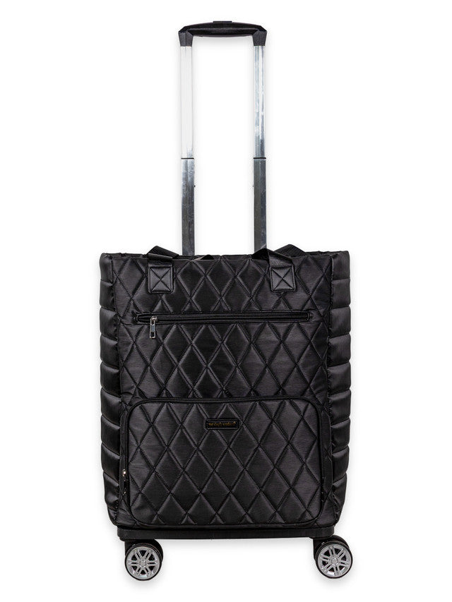 Simply Southern Swivel Roll Tote- Black