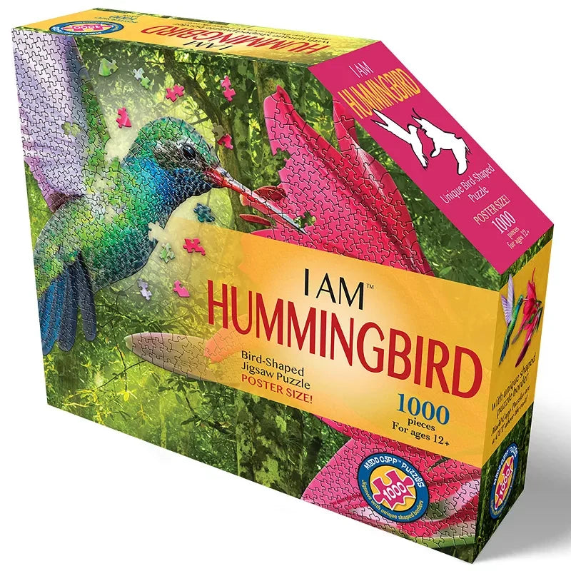Madd Capp 1000 Piece Jigsaw Puzzles- I Am Hummingbird