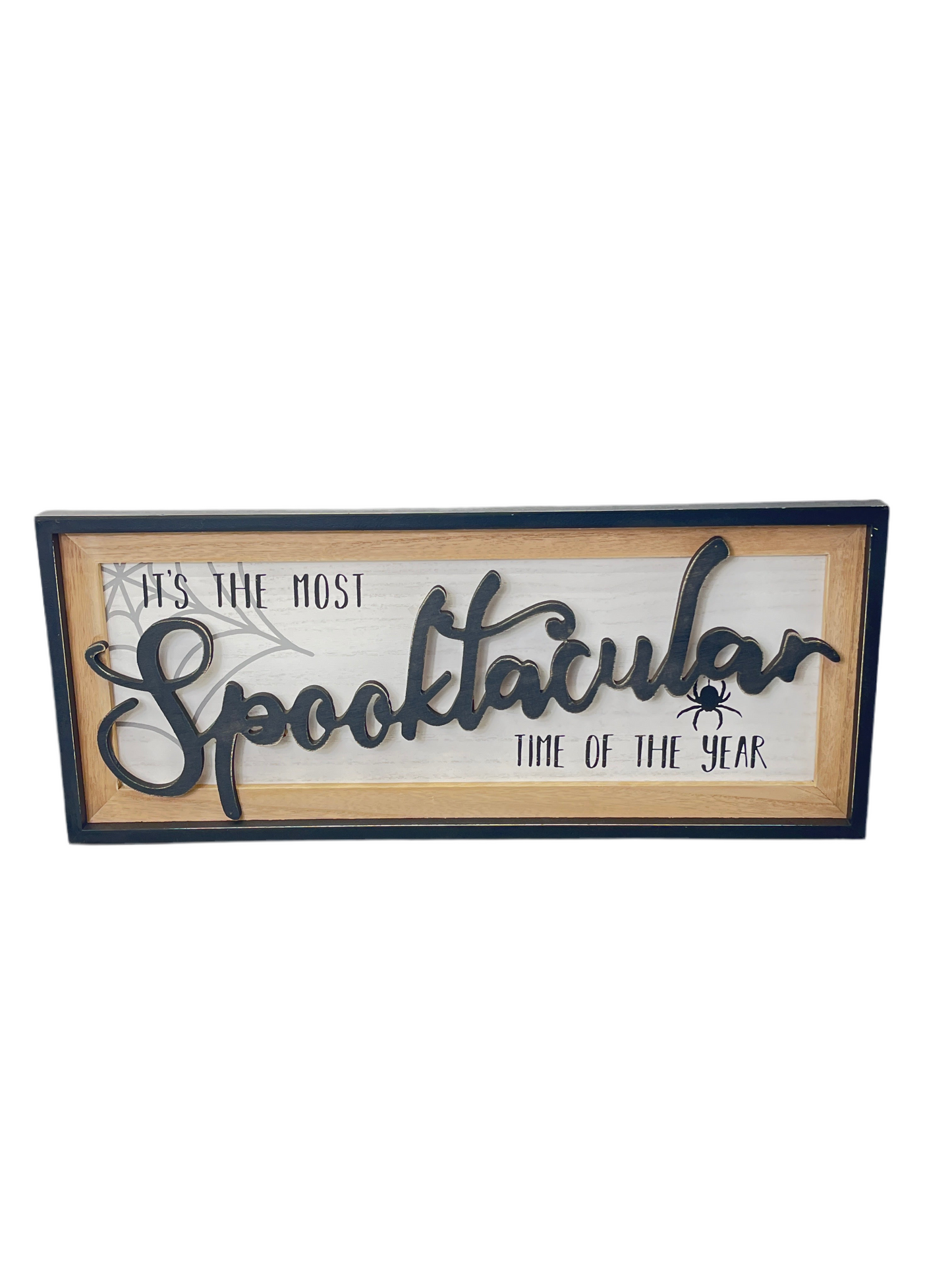 Spooktacular Wooden Sign