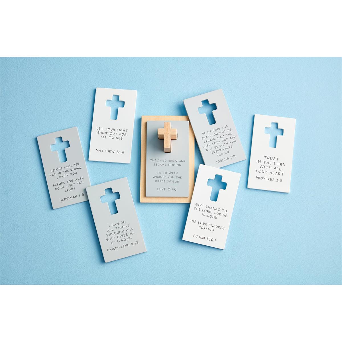 Mud Pie Scripture Stacker Set