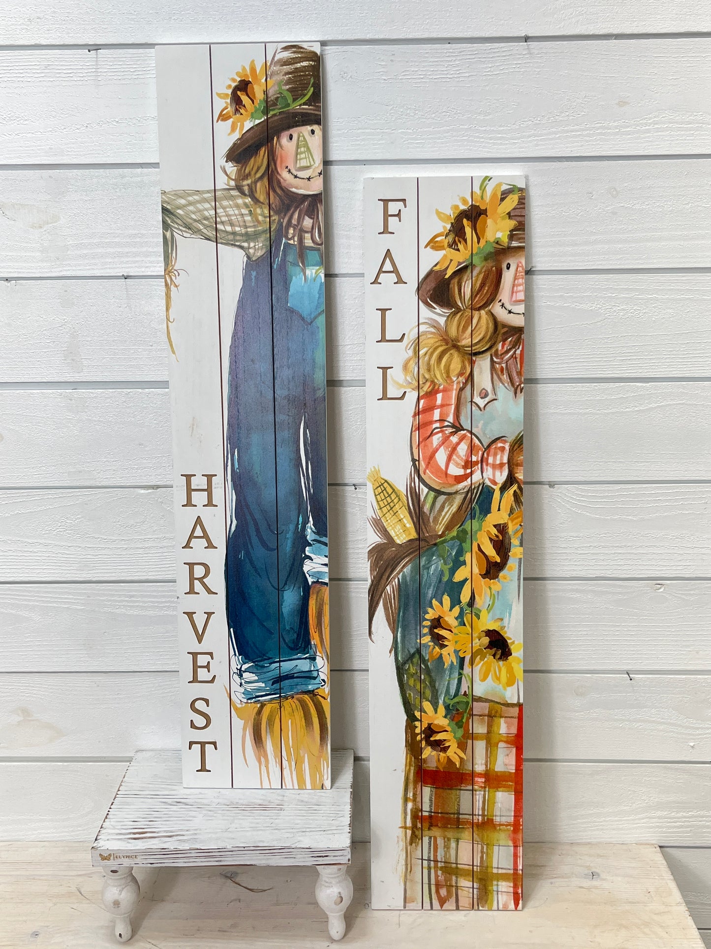 Scarecrow Plank Style Wall Sign