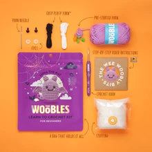 The Woobles Learn To Crochet Kits- Hello Kitty/ Luna The Bat