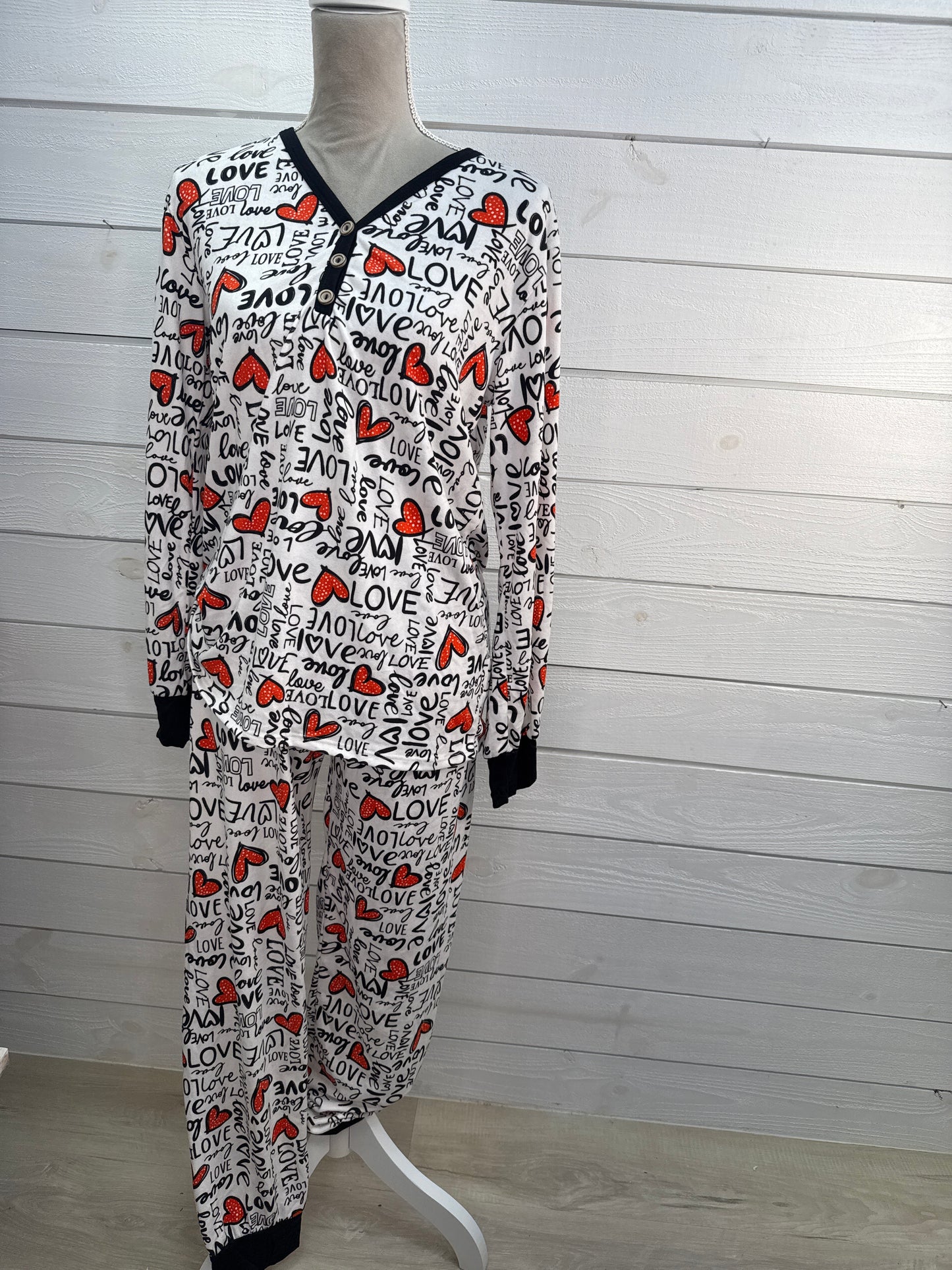 Love Pajama Shirt & Pants Set