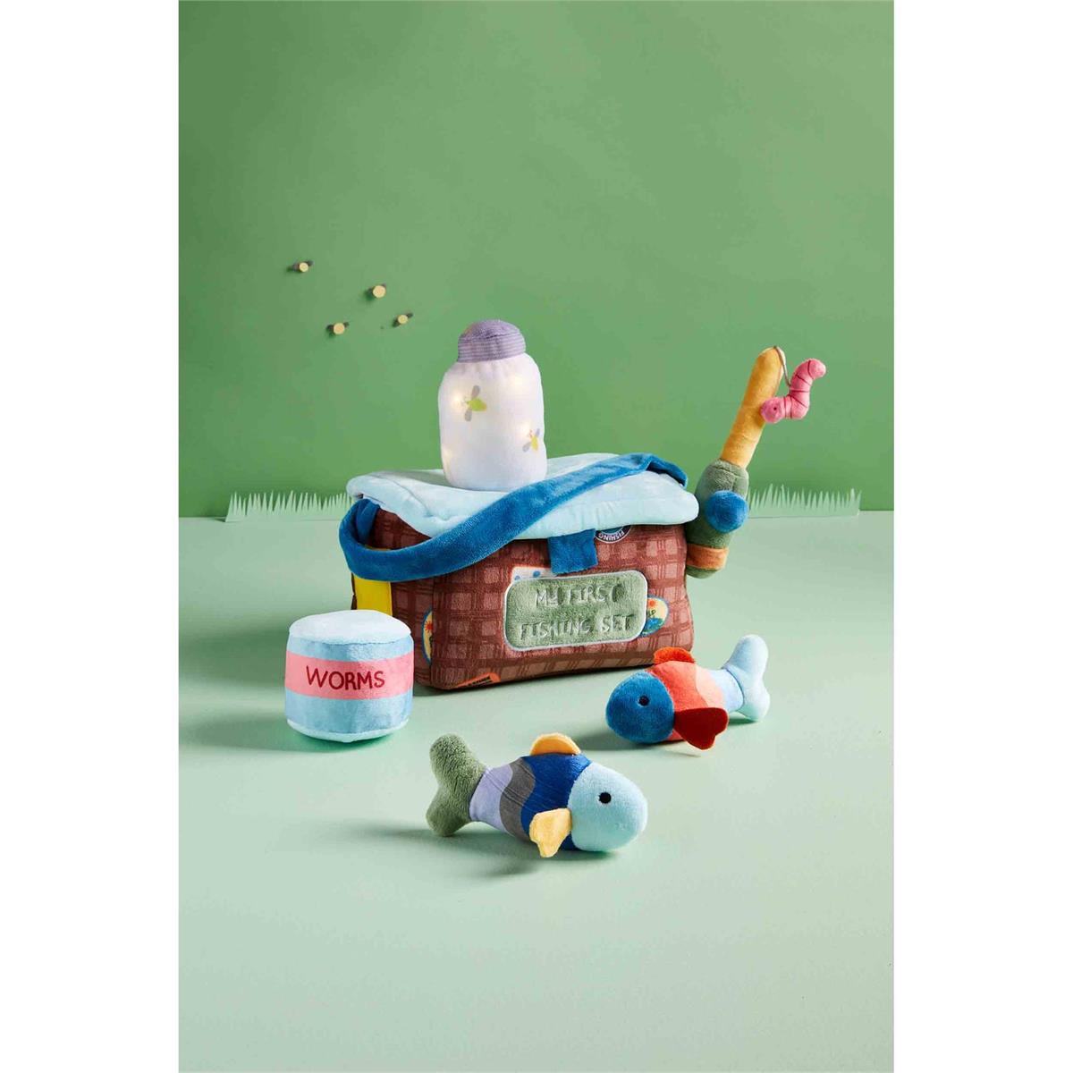 Mud Pie Fishing Plush Set