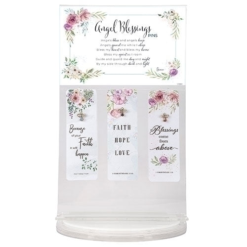 Scripture Angel Pins