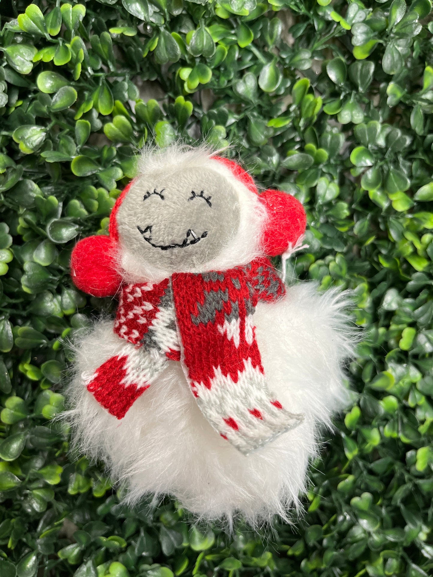 Mini Yeti Plush Ornaments