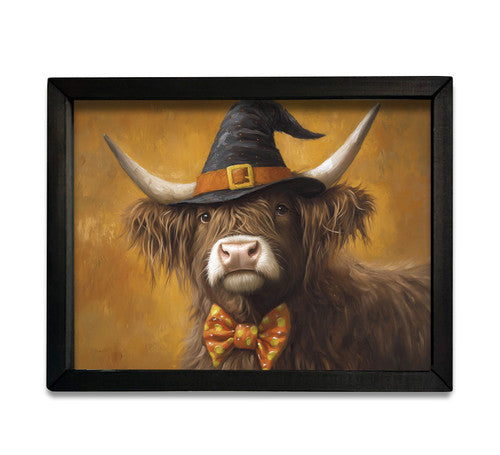Halloween Highland Box Frame