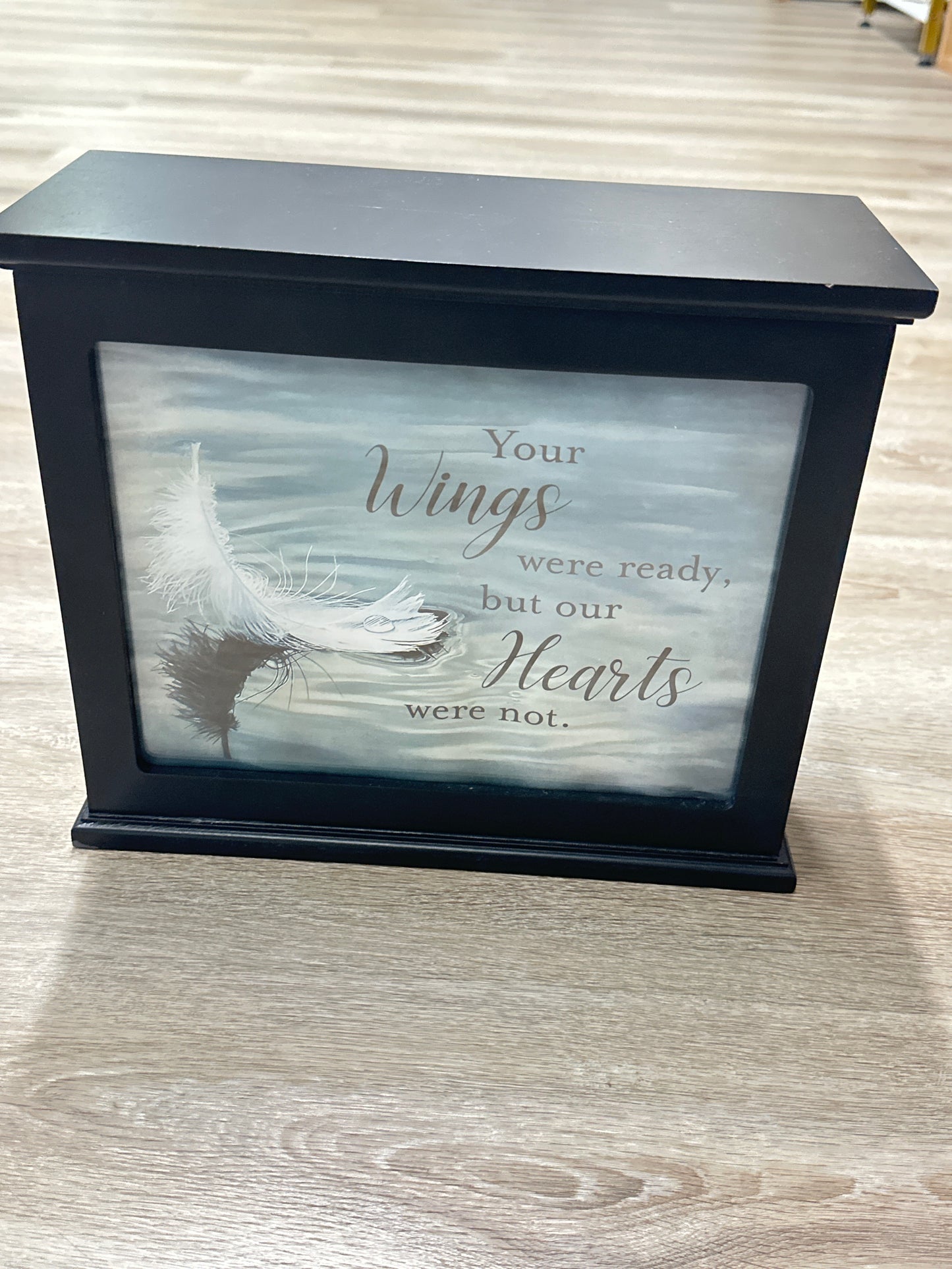 Large Black Light Box- Your Wings