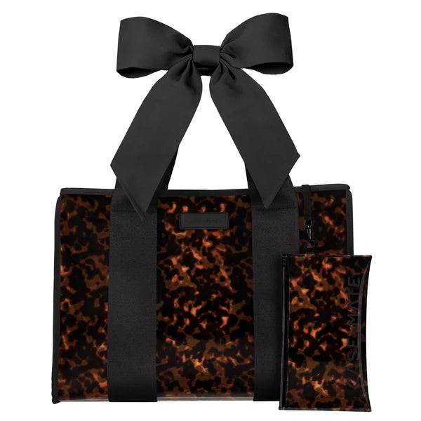 Case Mate Jelly Tote- Tortoiseshell Bow