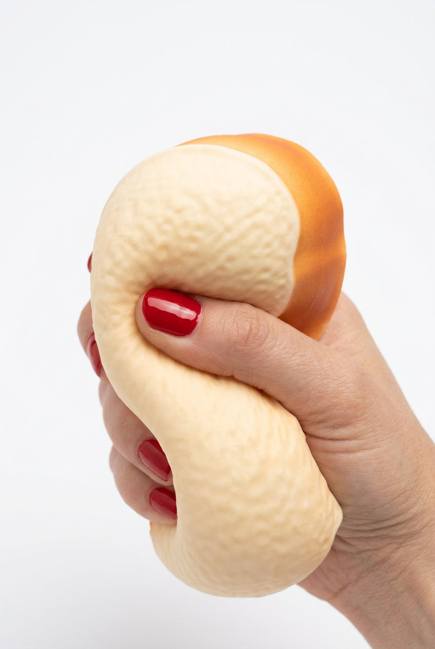 Crunchy Toast Bread Squishy Toy
