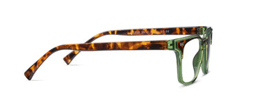 Peepers Strut Reading Glasses- Green/Tortoise