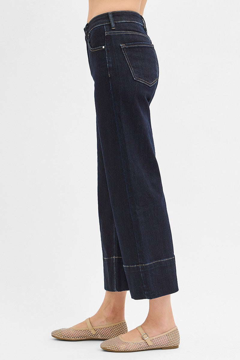 Risen Tummy Control High Rise Crop
