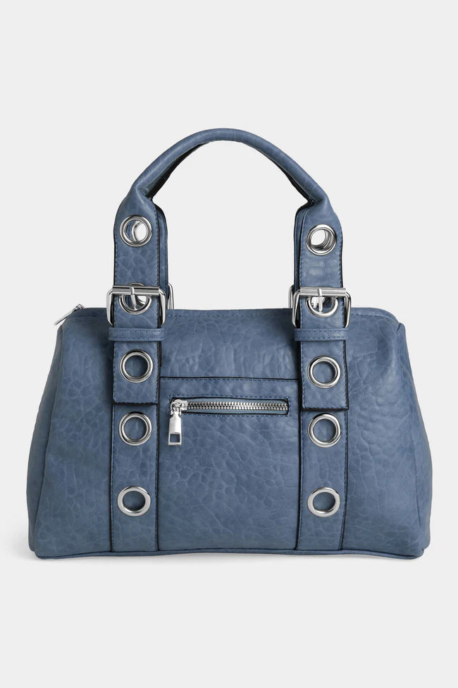 Romy Dusty Blue Tote Purse