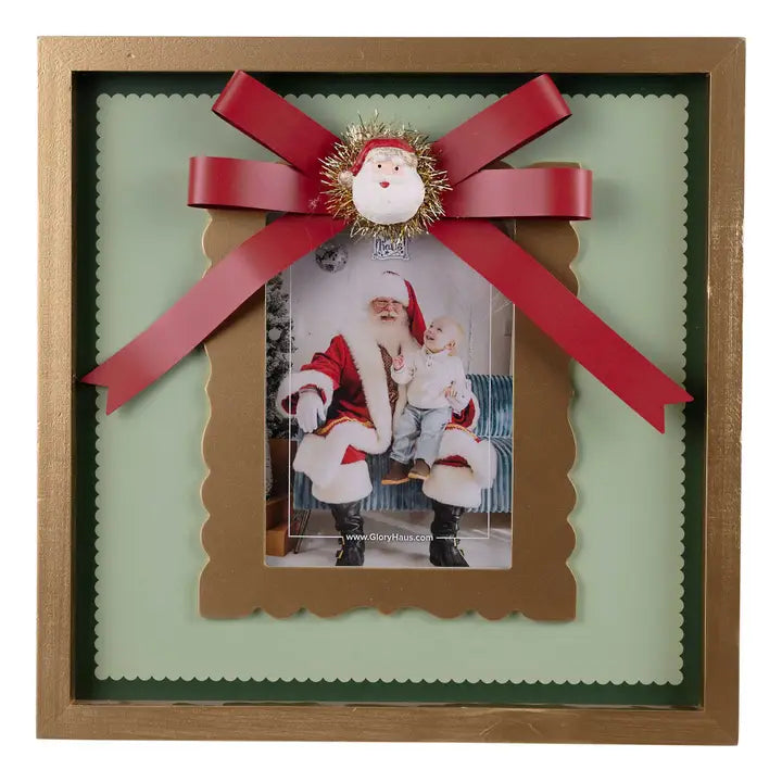 Santa Striped Frame