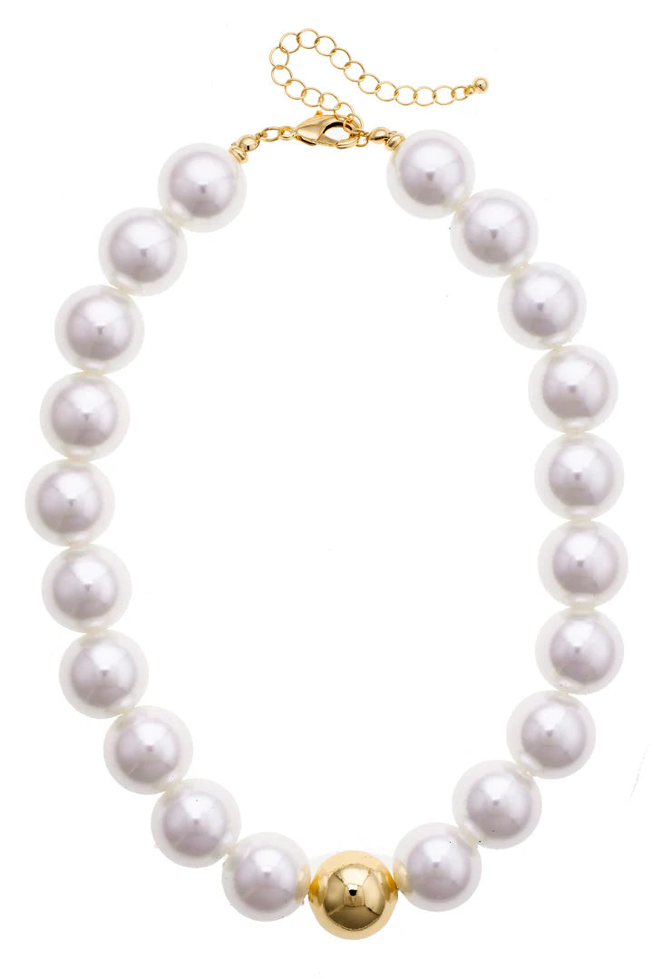 Canvas Marjorie Beaded Gumball Necklace