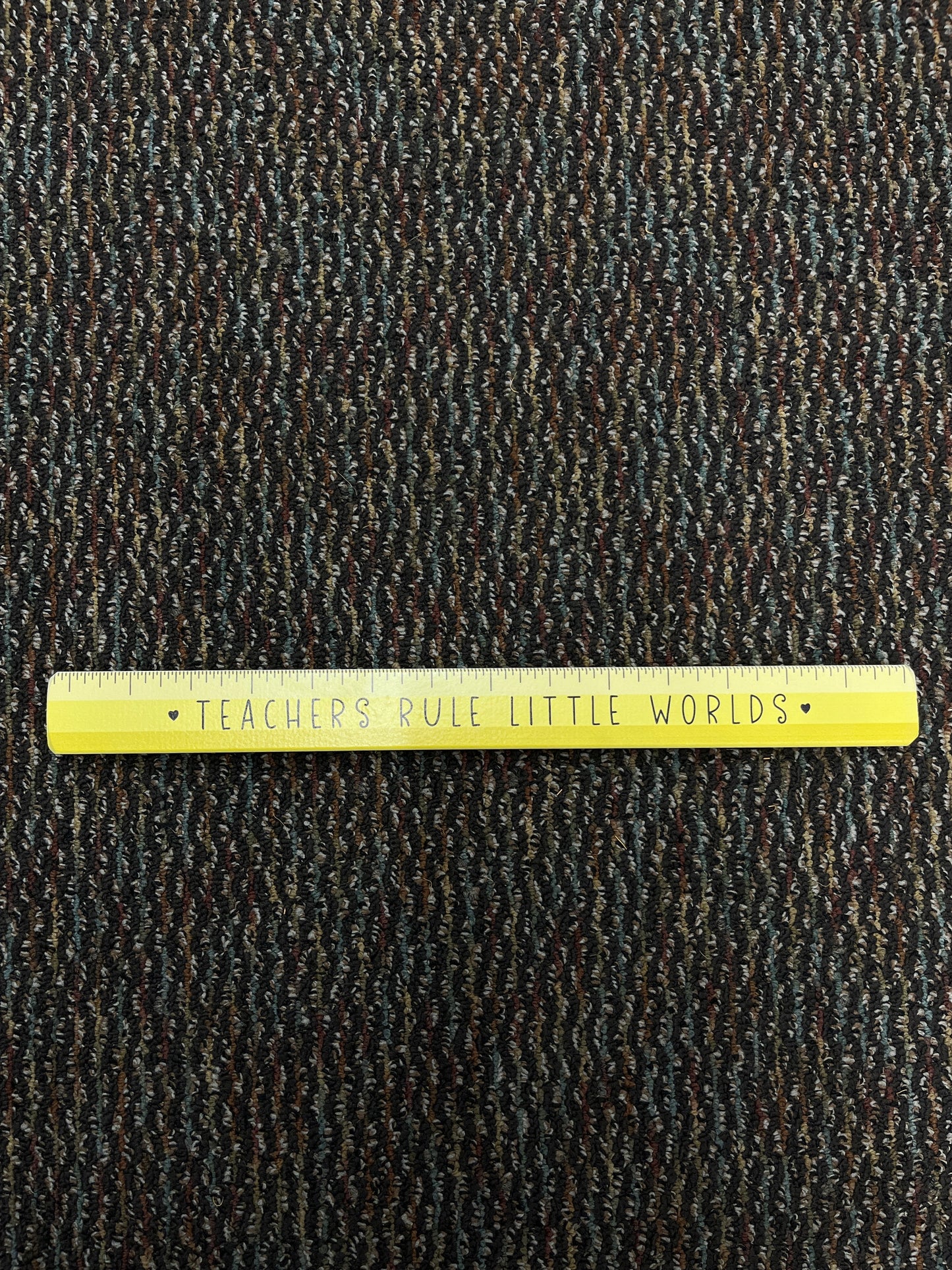 Teachers Rule Ruler Block Sign
