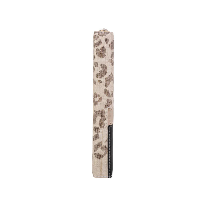 Small Zippered Journal- Leopard Faith