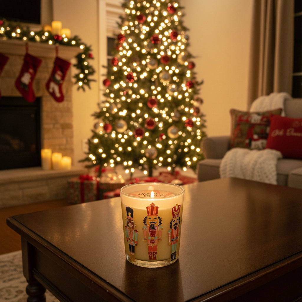 Sweet Grace Holiday Nutcracker Candle