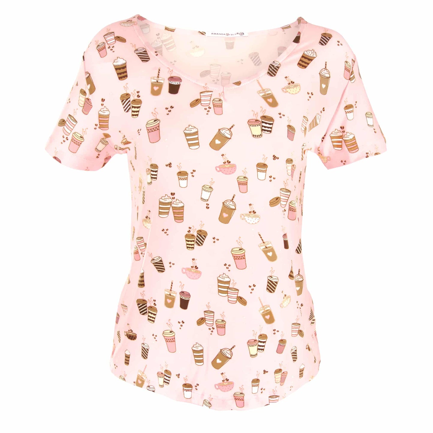 Love At First Sip Pink Pajamas