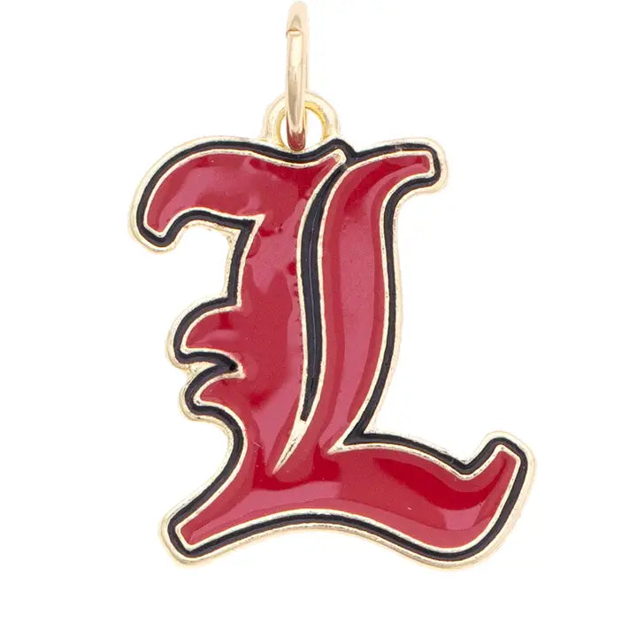 Canvas Louisville Cardinals Enamel Mascot Charm