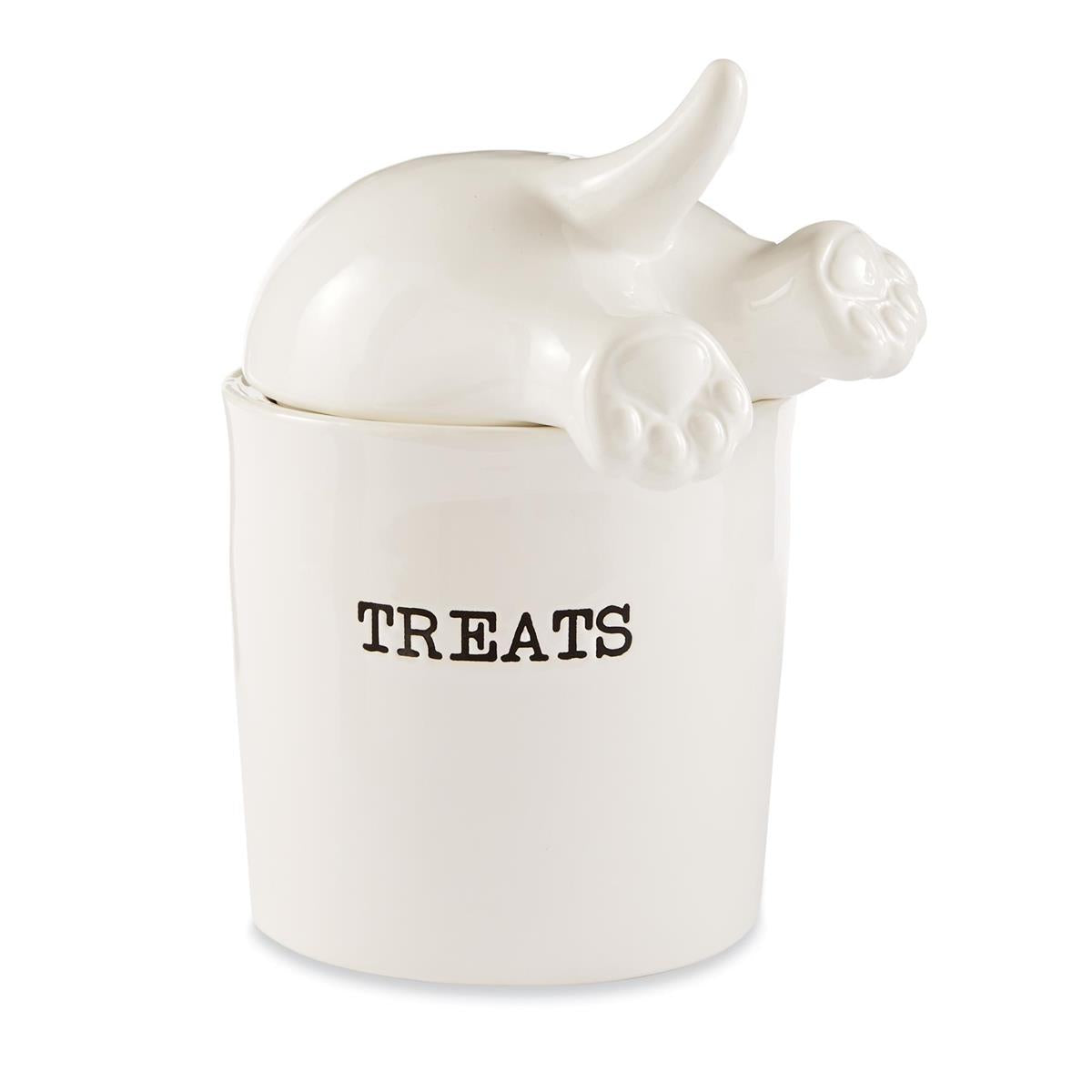 Mud Pie Dog Tail Treat Canister