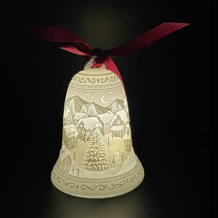 Luumii Lights Christmas Bell Ornaments