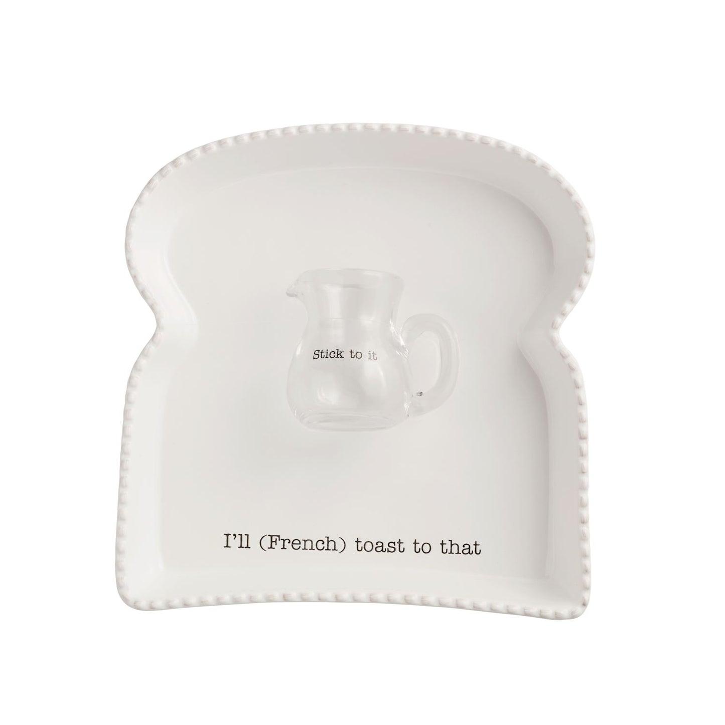 Mud Pie French Toast Platter Set