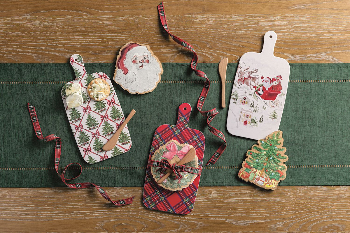 Mud Pie Classic Christmas Melamine Board Set