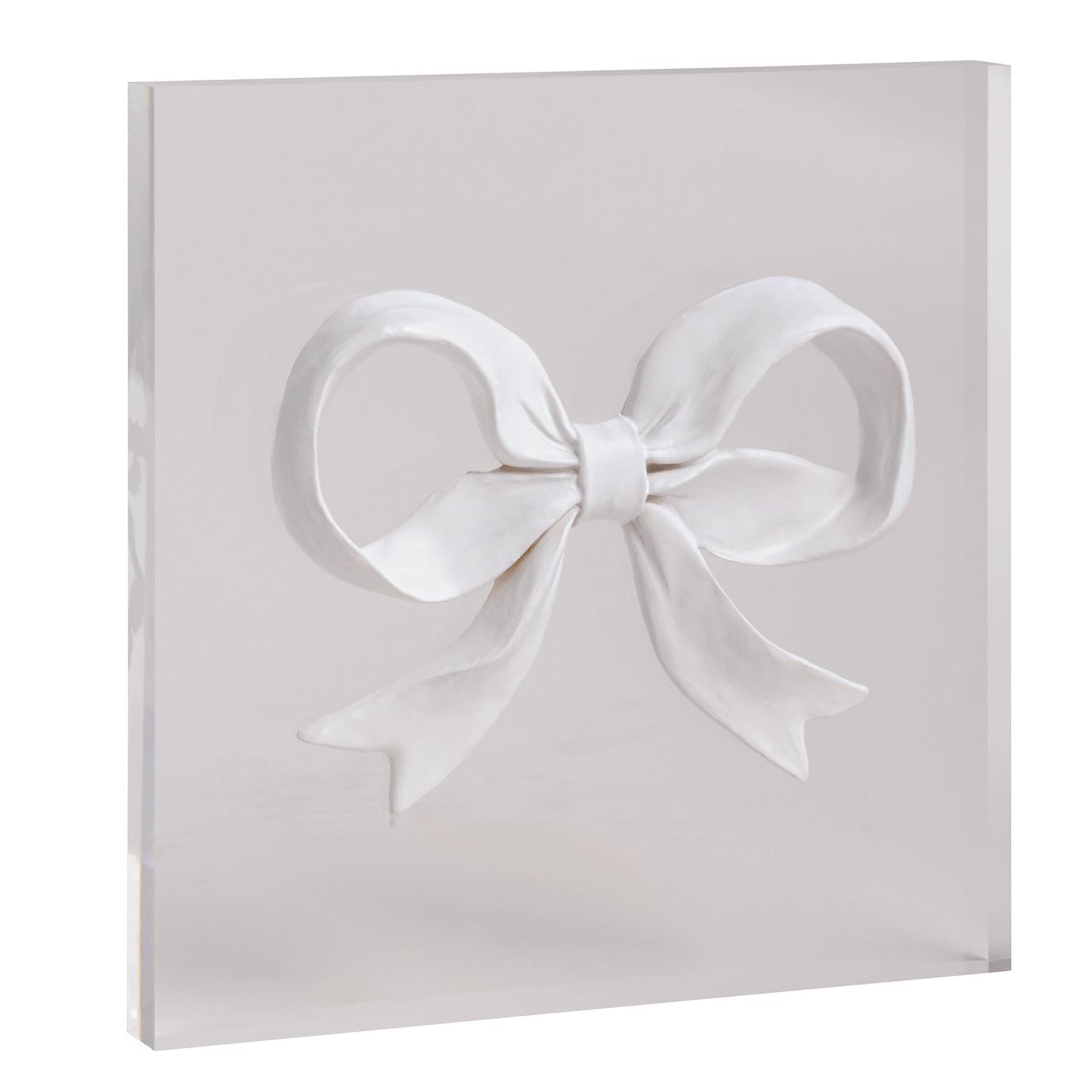 Mud Pie Bow Acrylic Plaques