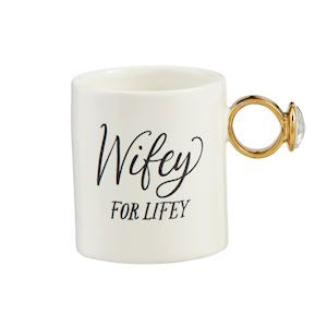 Mud Pie Wedding Ring Coffee Mug