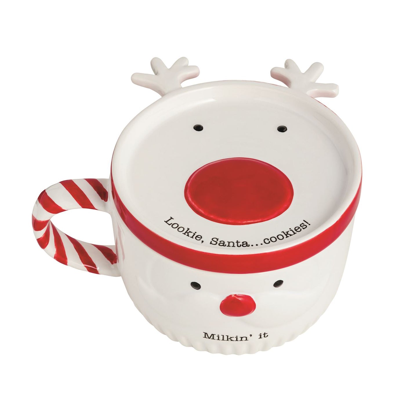 Mud Pie Cookies For Santa Mug Set