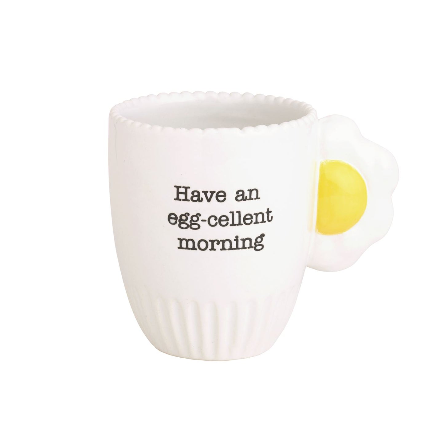 Mud Pie Brunch Icon Handle Mugs