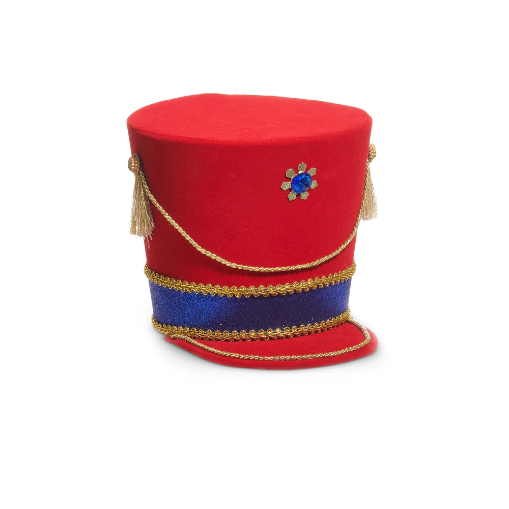 8.25" Nutcracker Hat Tree Topper