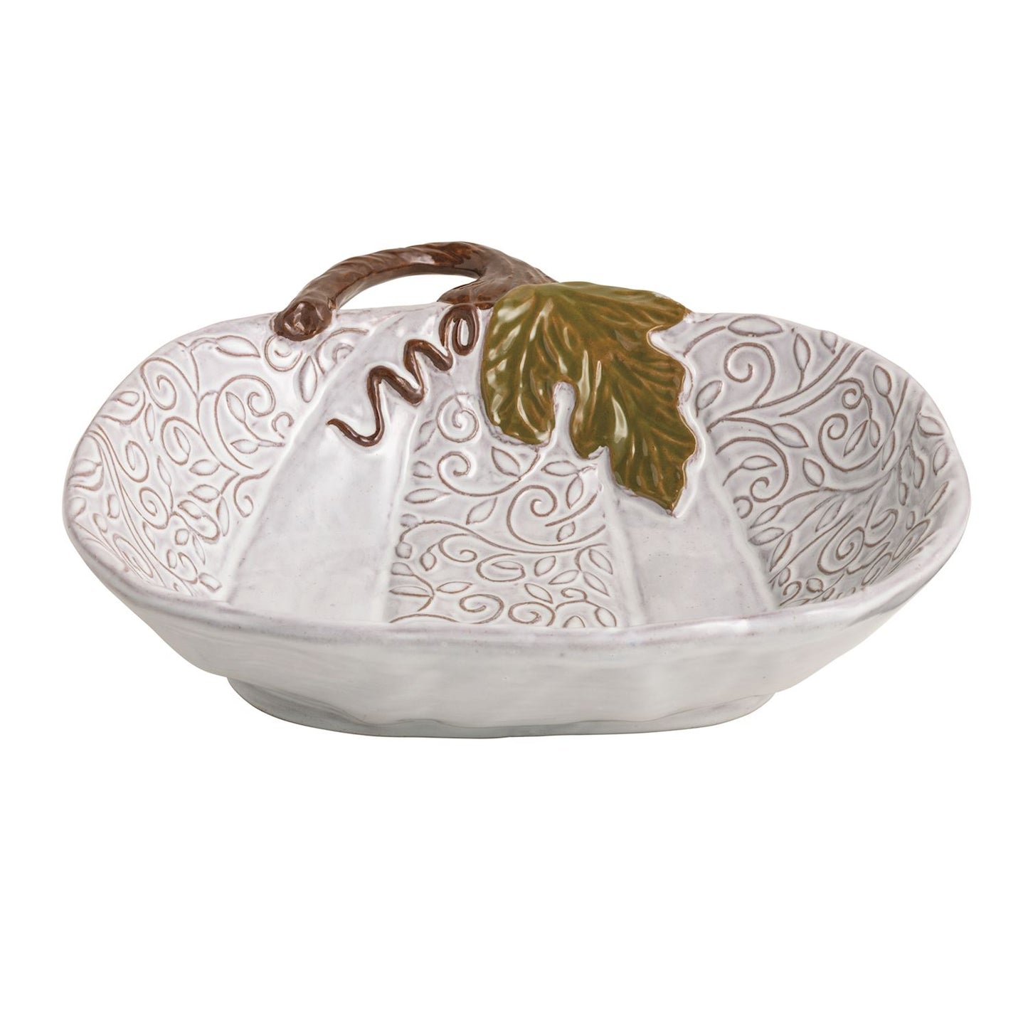 Mud Pie Large Pumpkin Bowl