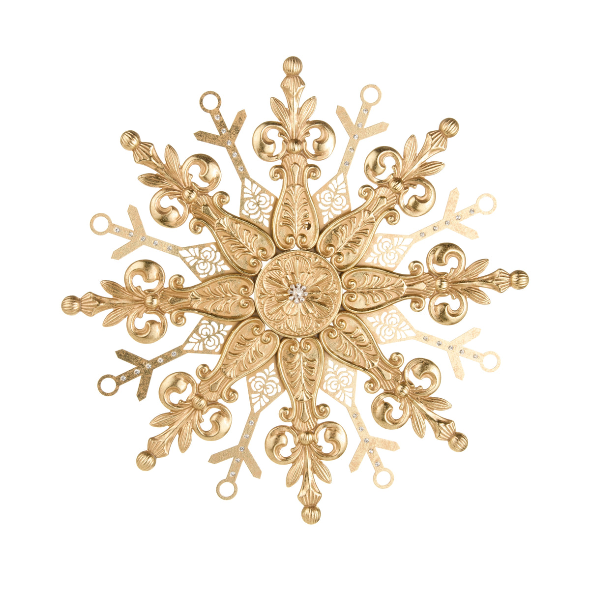 18.5" Filigree Emblem Wall Decor