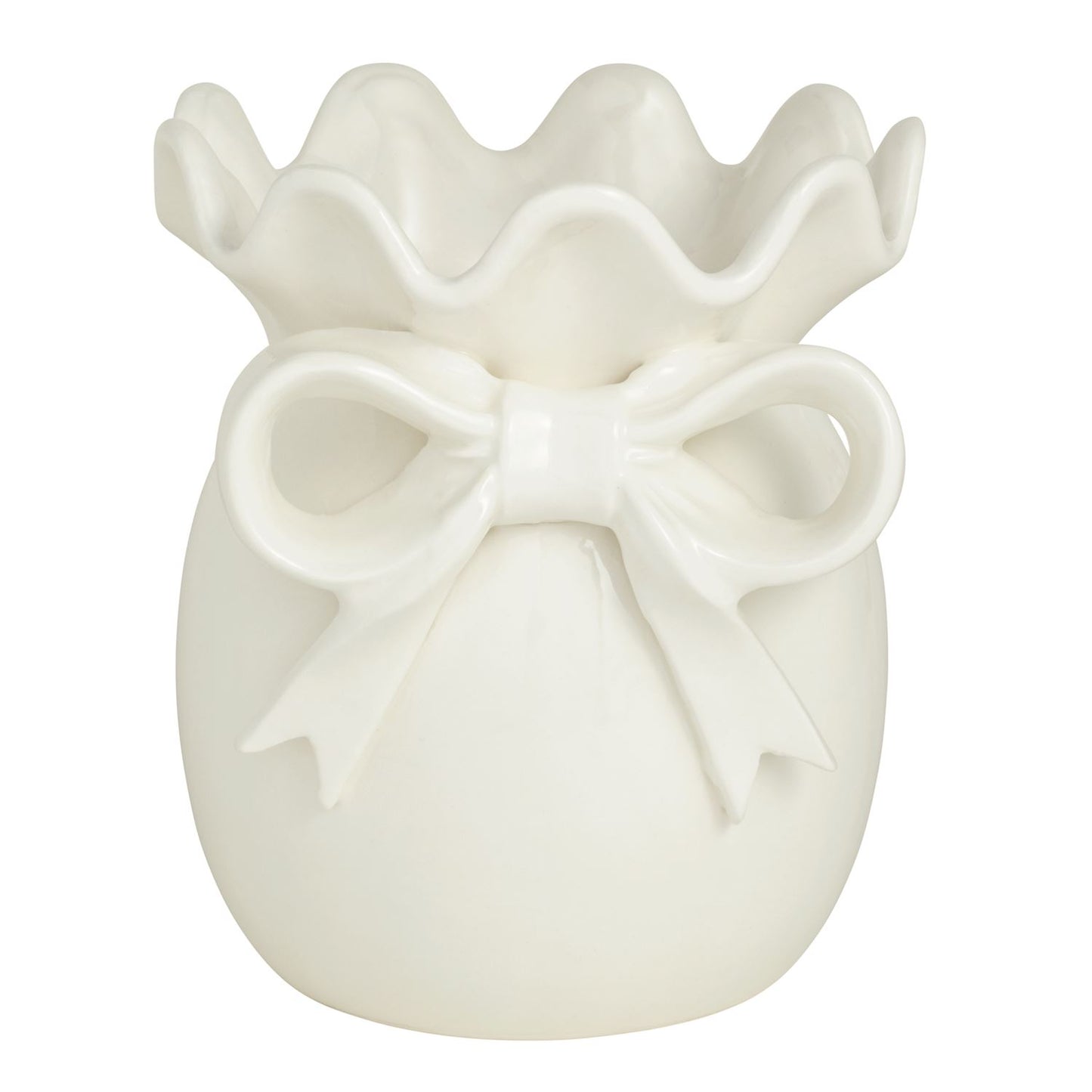 Mud Pie Bow Vases