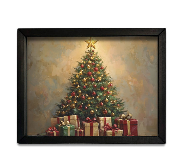 Vintage Christmas Tree Box Frame