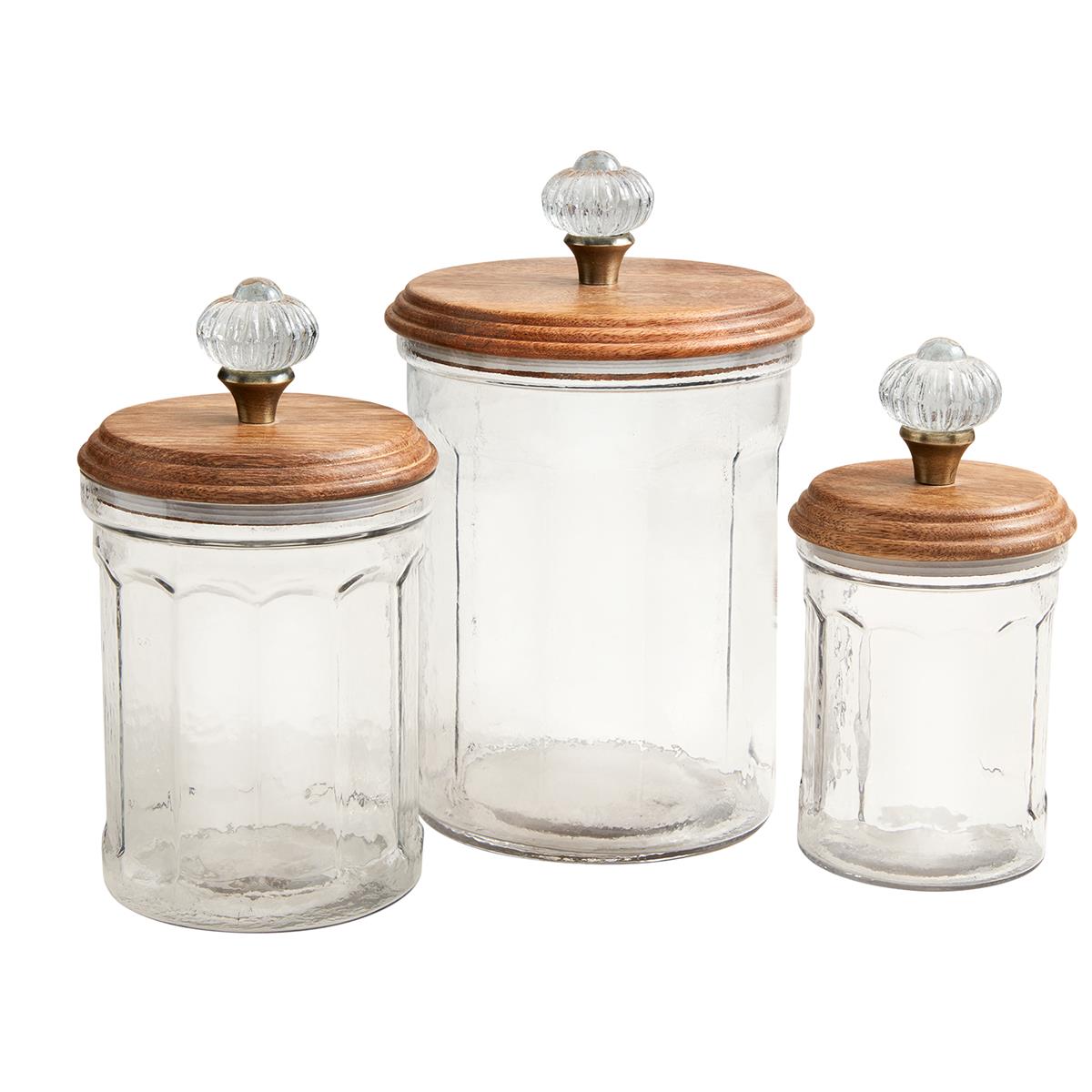 Mud Pie Door Knob Canister Set