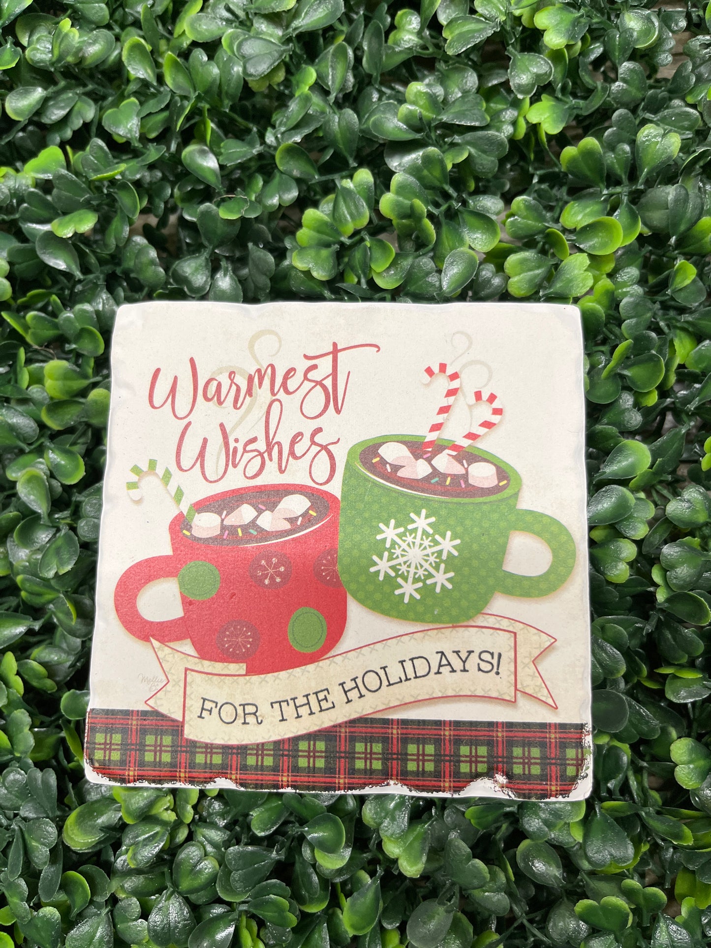 Warmest Wishes Stone Coaster