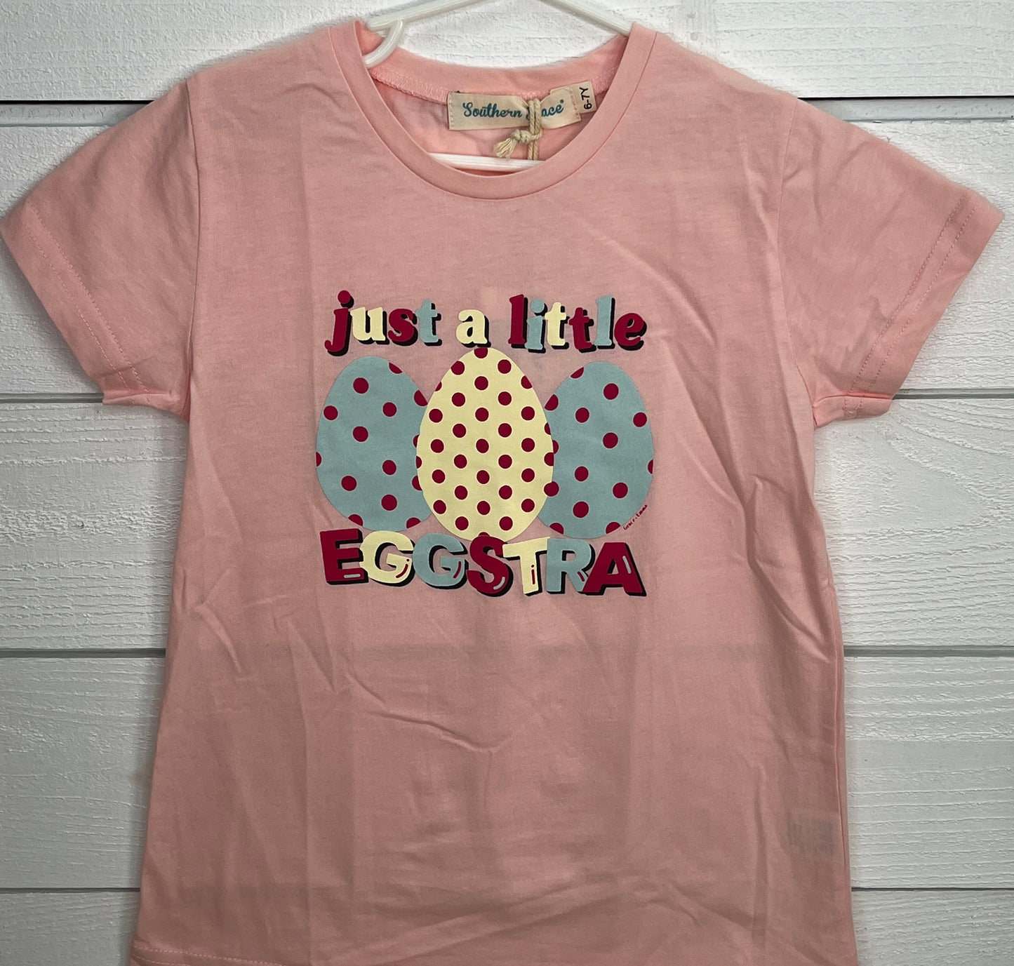 Youth Little Eggstra Easter Egg Tee
