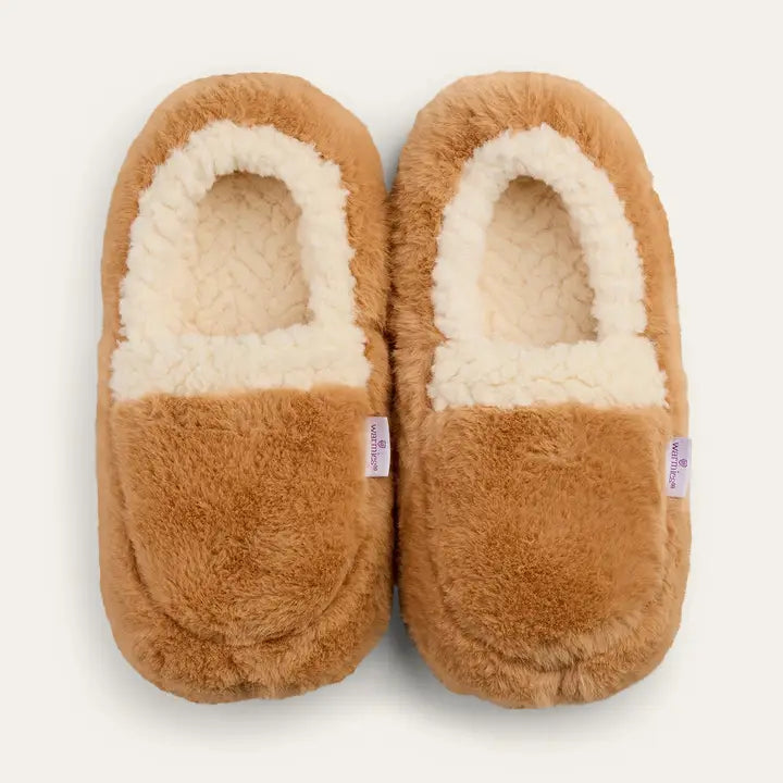 Warmies Deluxe Sherpa Microwavable Slippers