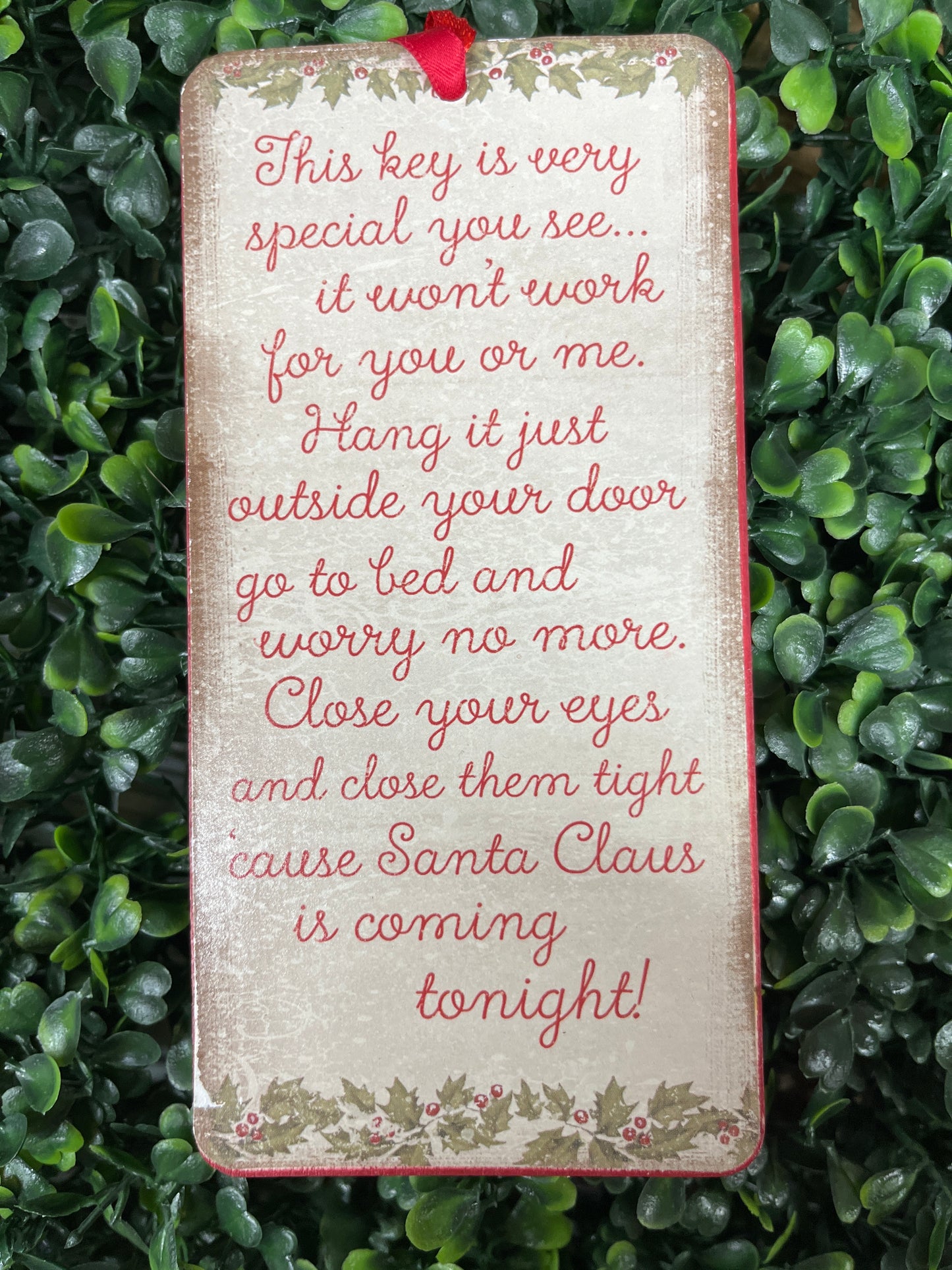 Santa's Magic Key Ornament