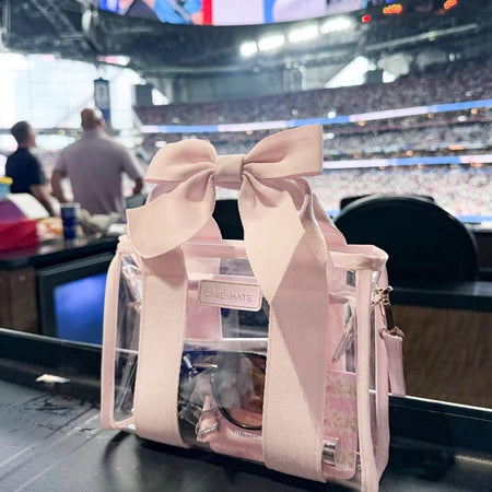 Case Mate Jelly Stadium Bag- Ballet Pink Bow