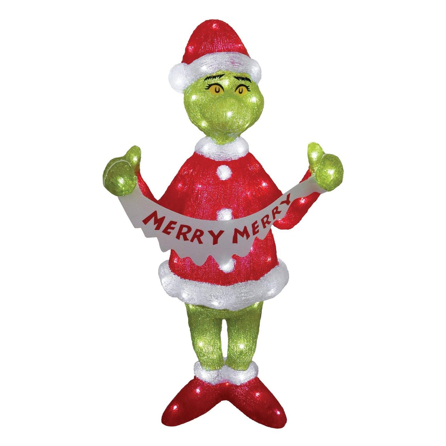Grinch 35 Acrylic Lit Statue