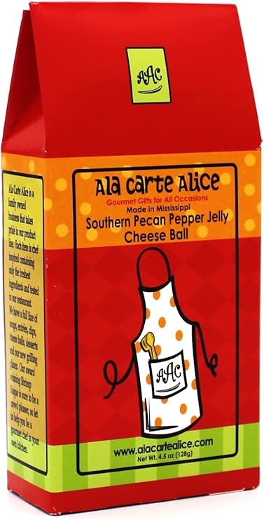 Ala Carte Alice Southern Pecan Pepper Jelly Cheese Ball