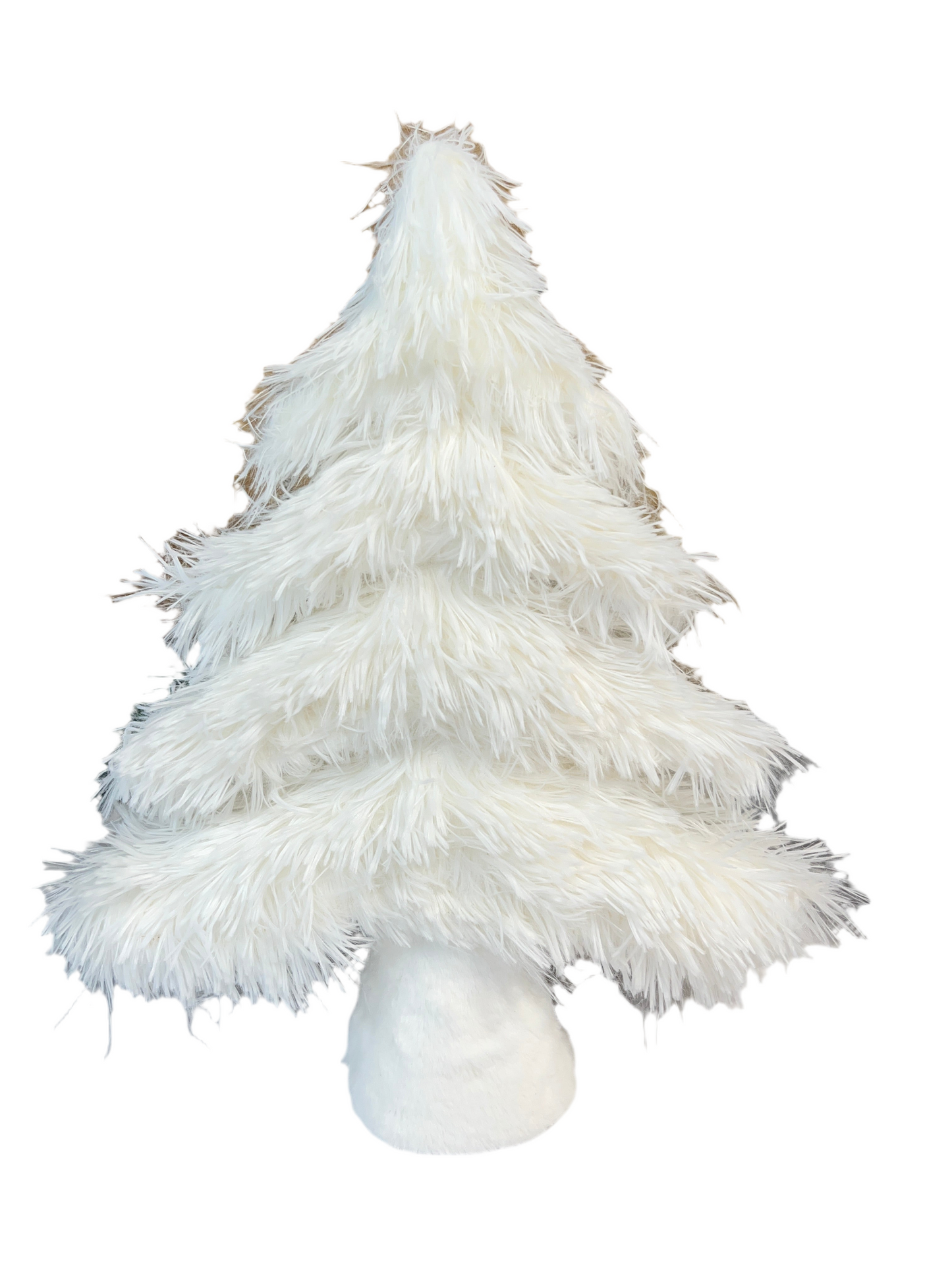 White Plush Fluffy Tree