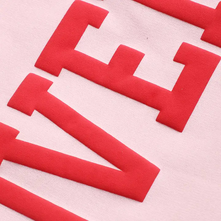 Lover Puff Sweatshirt- Light Pink